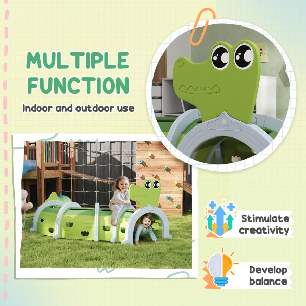 AIYAPLAY Kids Play Tunnel for Crawl and Climb, Toddler Tunnel for 3-6 Years Old - Image 3