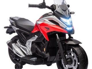 AIYAPLAY Honda Licensed 12V Kids Electric Motorbike w/ Music Headlights