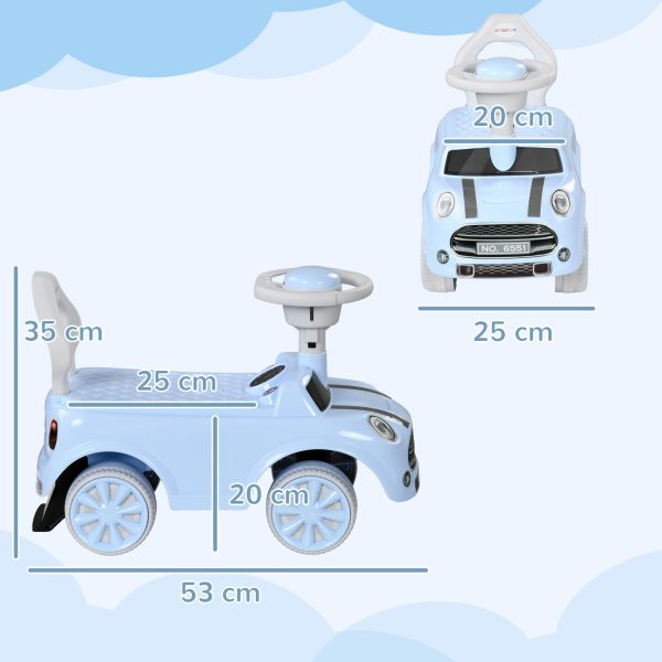 AIYAPLAY Ride On Car Foot To Floor Sliding Car w/ Air Horn - Image 5