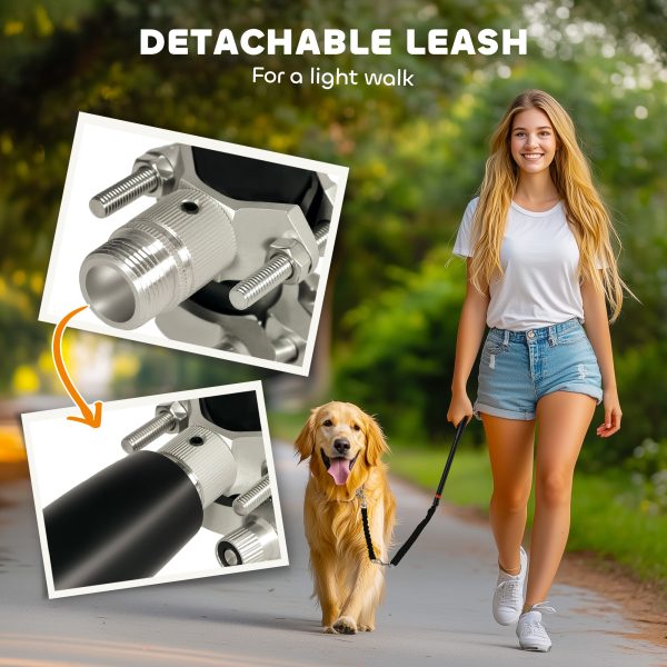 PawHut Dog Lead for Bicycle, Easy Installation, for Cycling, Training - Image 6