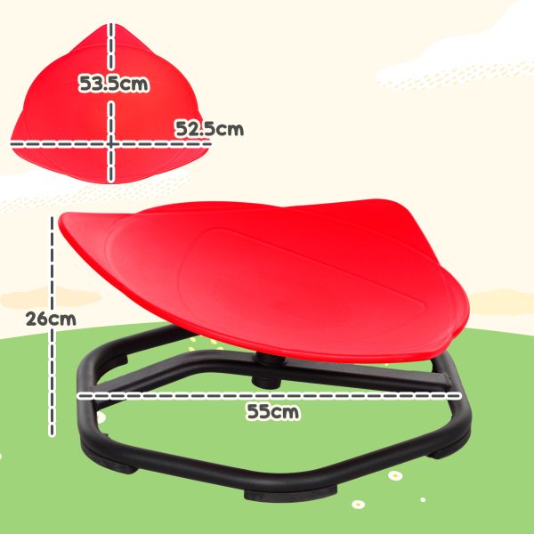 AIYAPLAY Spinning Chair for Autism Sit and Spin, Coordination & Balance, Red - Image 5
