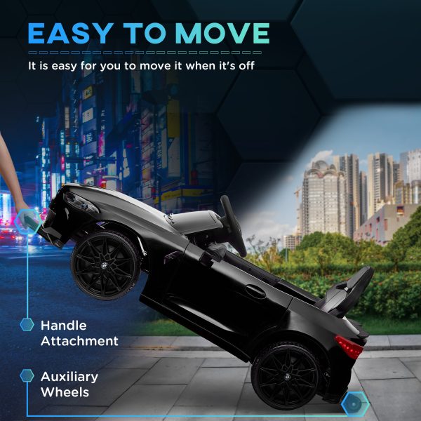 AIYAPLAY 12V BMW M4 Licensed Kids Electric Car w/ Remote, Suspension - Image 4