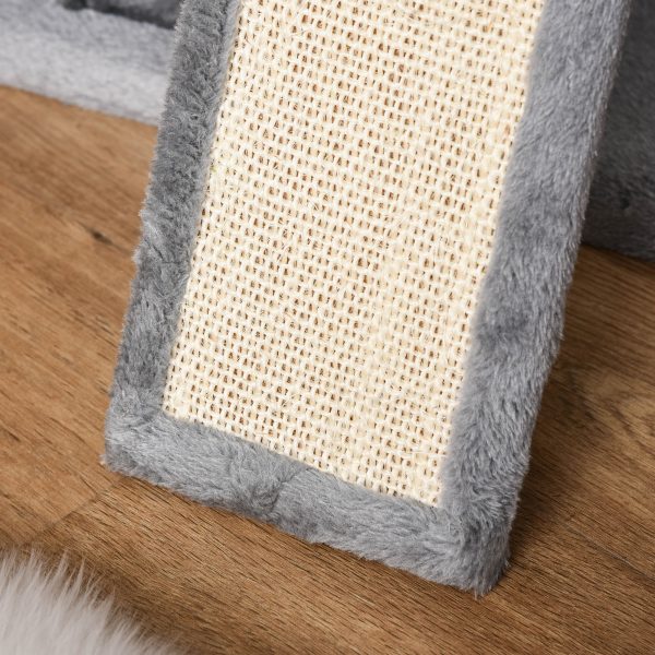 Cat Tree Tower w/ Sisal Scratching Posts Pad Hanging Ball Perch Condo Hammock - Image 8