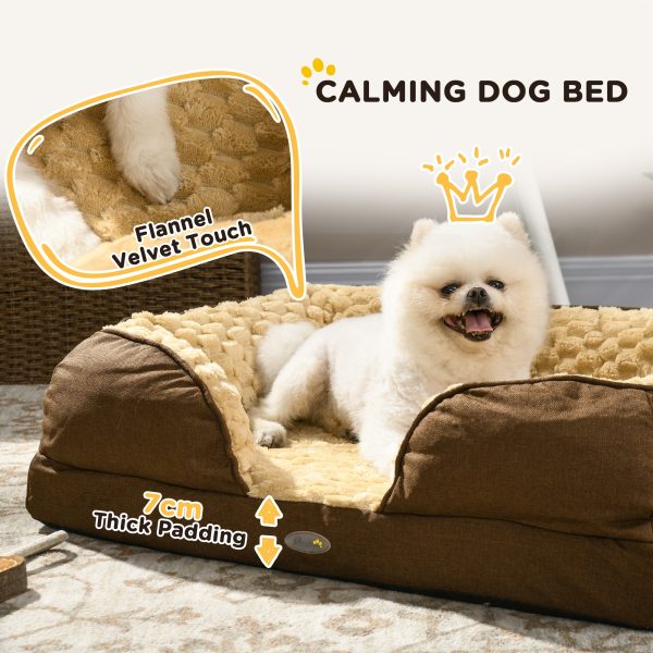PawHut Dog Bed Calming Pet Bed Dog Mattress for Small Dogs - Image 6