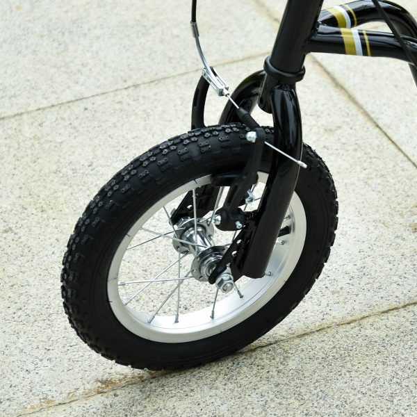 HOMCOM Kids Stunt Scooter with 12" Rubber Wheels, Adjustable Handlebar - Image 8