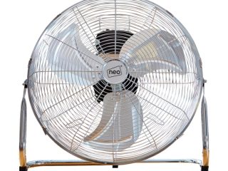 Neo High Velocity Chrome Metal Floor Freestanding Fan � 20 Inch