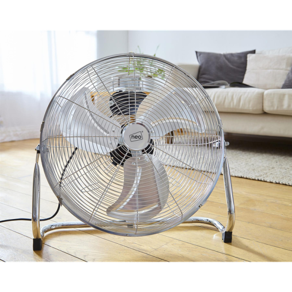 Neo High Velocity Chrome Metal Floor Freestanding Fan � 20 Inch - Image 3