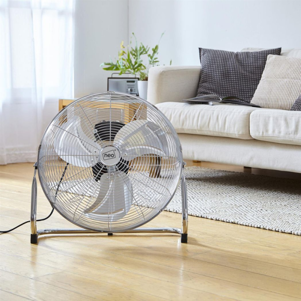 Neo High Velocity Chrome Metal Floor Freestanding Fan � 20 Inch - Image 6