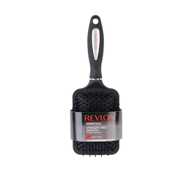 Revlon Essentials Straight & Smooth Hair Brush - BLACK - Image 2
