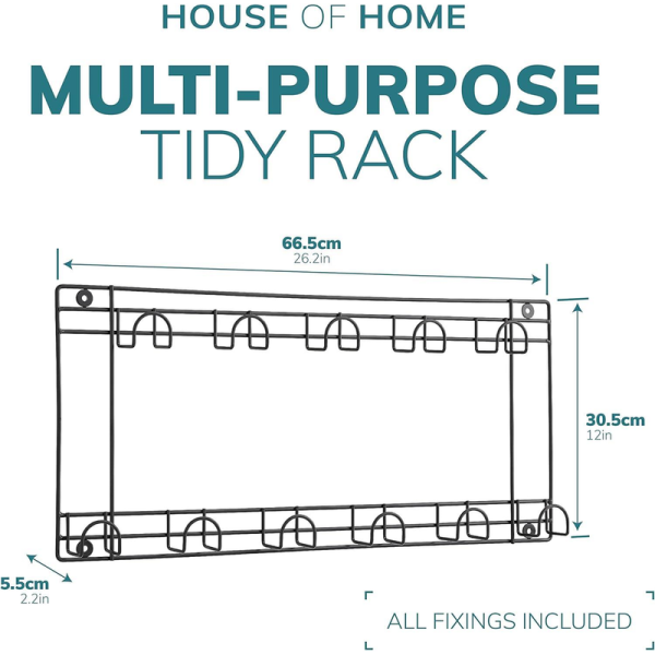 11 Hook Two Tier Tool Holder - Image 6