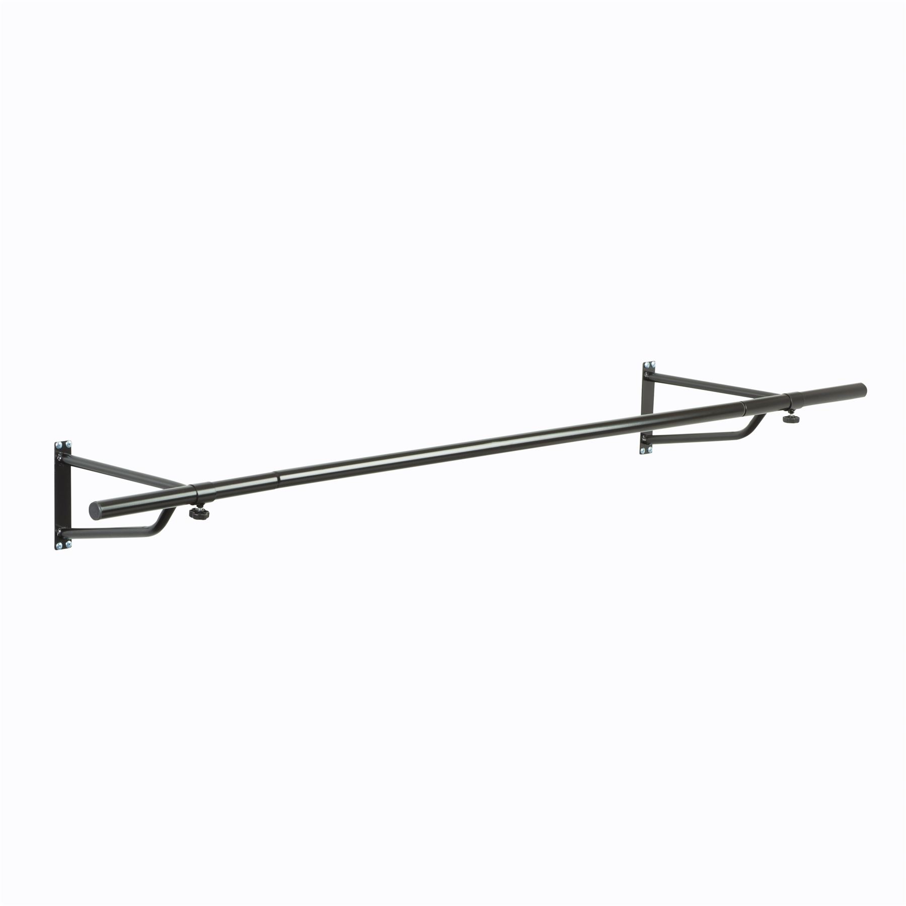 5ft Garment Rail In Black Powder Coating - Image 2
