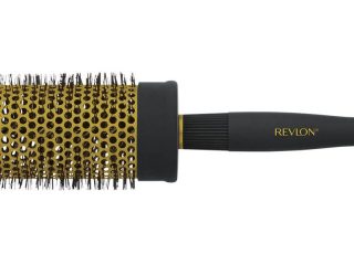 Revlon Ionic Ceramic Striking Volume Large Round Barrel Blow Dry Hair Brush Nano Anti Bacterial Technology