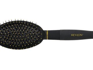 Revlon Ionic Ceramic Make It Straight Cushion Hair Brush Nano Anti Bacterial Technology