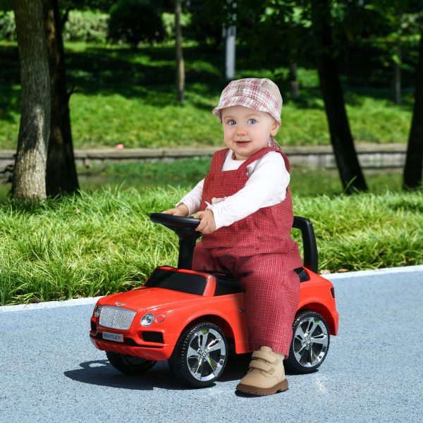 AIYAPLAY Bentley Licensed Ride on Car, Foot to Floor w/ Music Horn - Image 2
