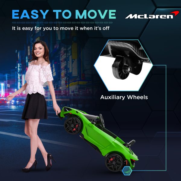 AIYAPLAY McLaren 765LT Licensed 12V Kids Ride on Car w/ MP3 Music - Image 4