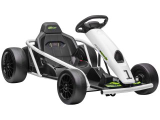 HOMCOM 24V Electric Go Kart for Kids with Music, Horn Honking, Slow Start