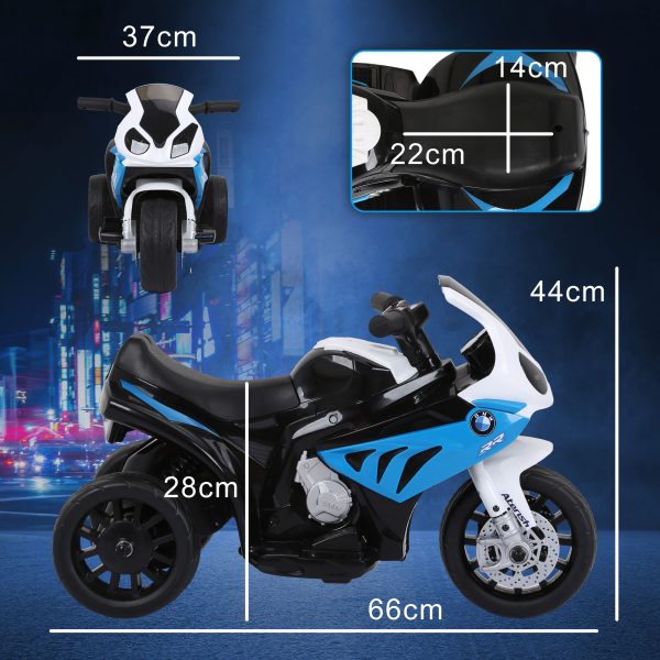 HOMCOM 6V BMW S1000RR Licensed Electric Motorbike for Kids - Image 5