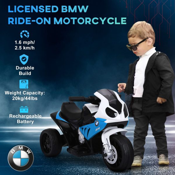 HOMCOM 6V BMW S1000RR Licensed Electric Motorbike for Kids - Image 4