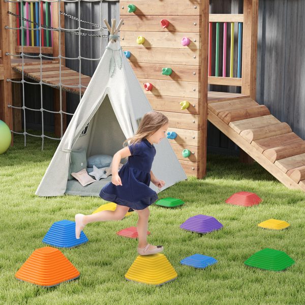 AIYAPLAY Balance Stepping Stones for Kids Indoor Outdoor Sensory Toy - Image 2