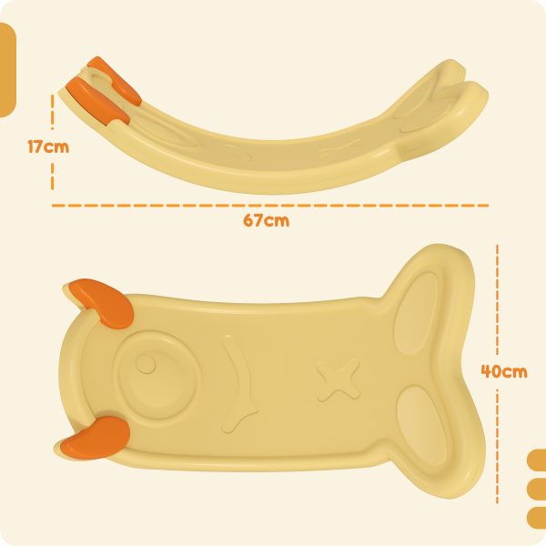 AIYAPLAY Balance Board for Kids Balance Training & Sensory Play, Yellow - Image 5