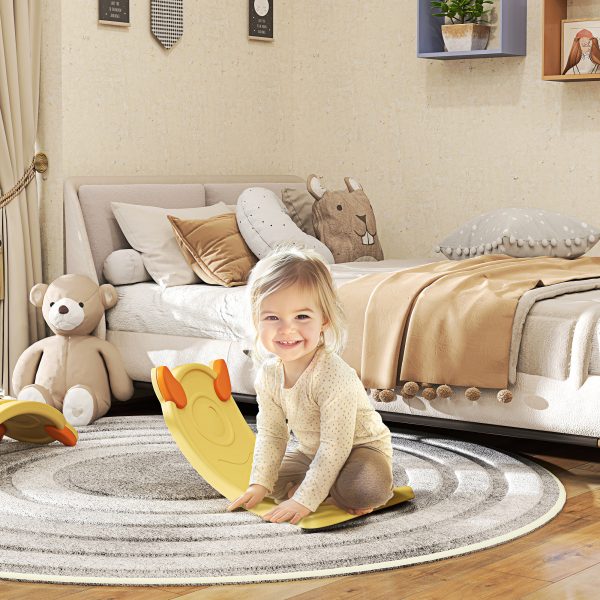 AIYAPLAY Balance Board for Kids Balance Training & Sensory Play, Yellow - Image 2