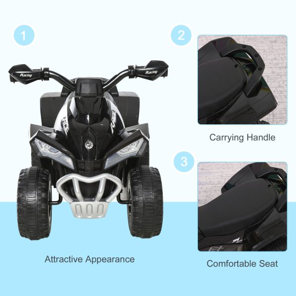 HOMCOM No Power Quad Toddler Ride on Car Foot-to-Floor Sliding - Image 7