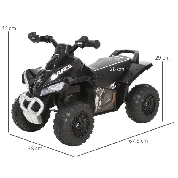 HOMCOM No Power Quad Toddler Ride on Car Foot-to-Floor Sliding - Image 5