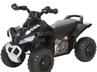 HOMCOM No Power Quad Toddler Ride on Car Foot-to-Floor Sliding