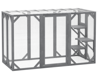 Outsunny 3 x 3.7m Aluminium Hardtop Gazebo Canopy 2 Tier Roof Dark Brown