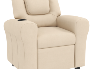 HOMCOM Kids Recliner Chair with Adjustable Backrest and Footrest