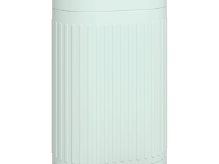 HOMCOM 30L Pedal Bin, Metal Kitchen Bin with Soft-close Lid, Light Green