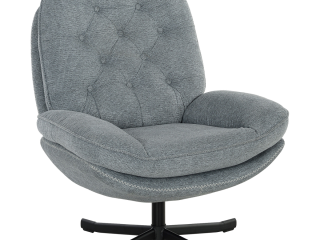 HOMCOM Accent Chair with Water-Repellent Chenille Fabric
