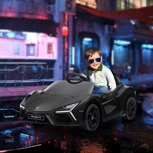 AIYAPLAY Lamborghini Revuelto Licensed Ride on Car w/ Suspension - Image 2