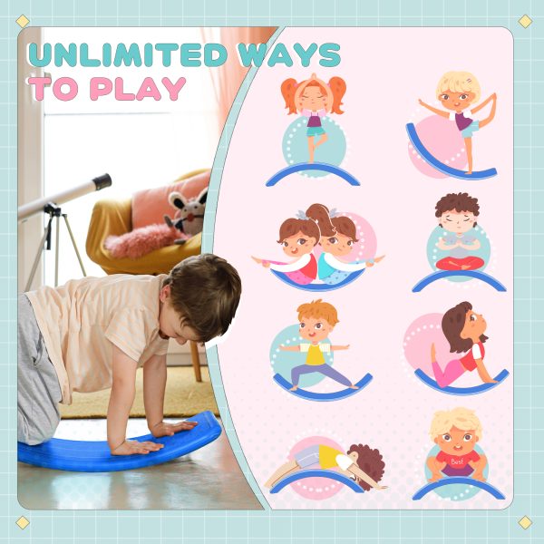 ZONEKIZ Balance Board, Kids Wobble board for 3-6 Years - Image 3