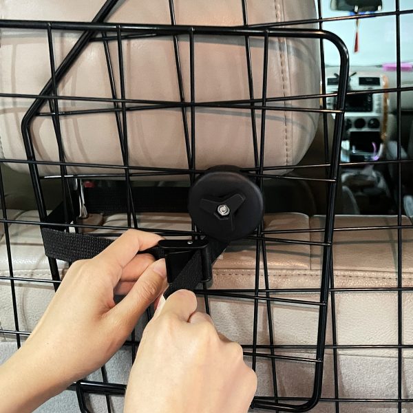 PawHut Dog Guard for SUVs, Vehicles, Vans, Car Barrier with Adjustable Width - Image 8