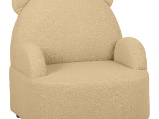 AIYAPLAY Kids Armchair, Bear Shaped Toddler Chair for Bedroom