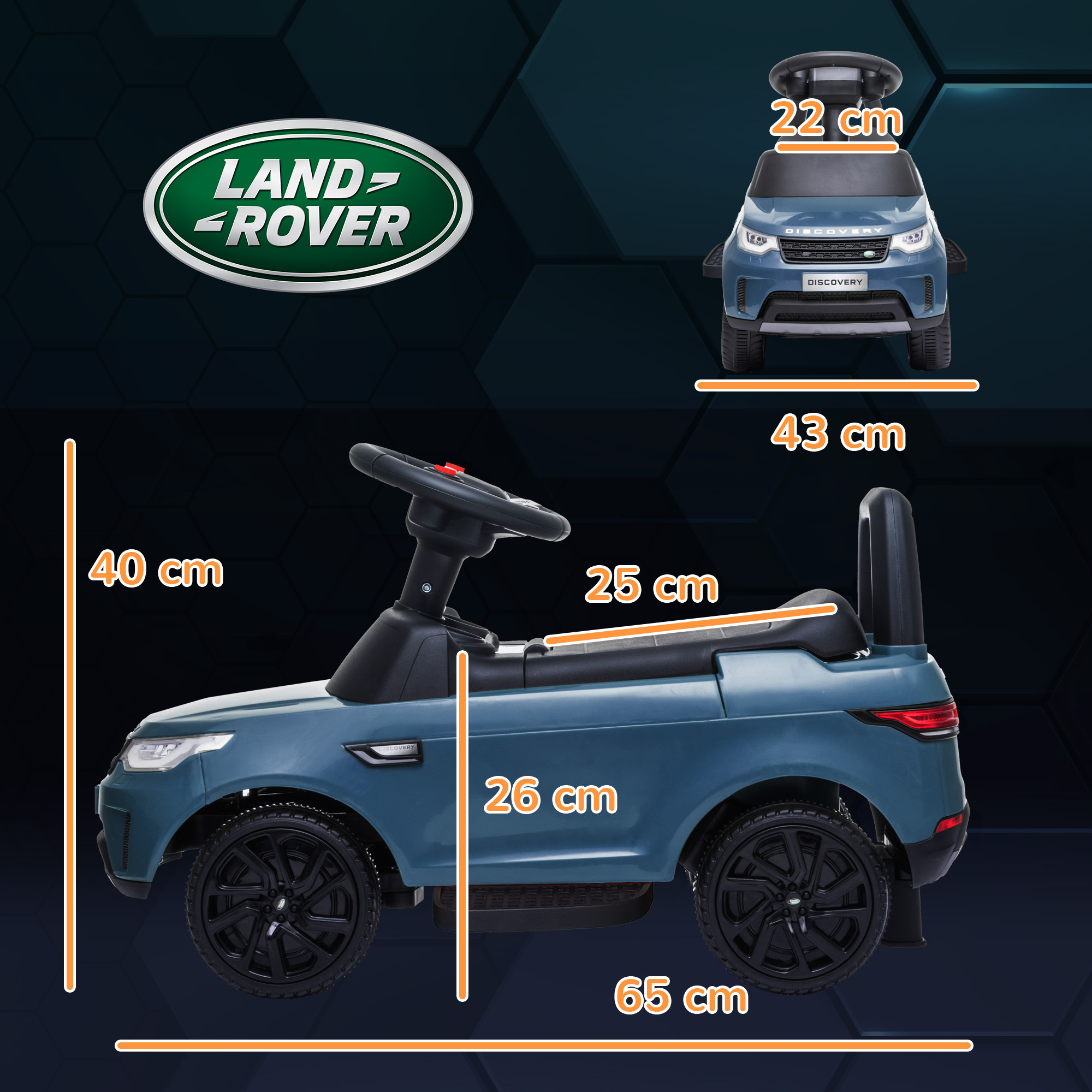 AIYAPLAY Land Rover Licensed Kids Electric Ride On Car Sliding Car - Image 5